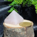Pyramid - 25-30mm - Rose Quartz