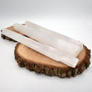 Petite baguette de sélénite brute - De 6 à 7 pouces de long