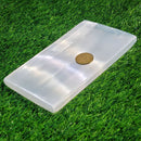 Plaque de chargement polie en sélénite - 3,25" x 7,5"