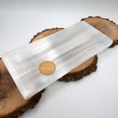 Selenite Polished Charging Plate - 3.25" x 7.5"-Crystals/Stones-Kheops-The Bat Witch Cavern