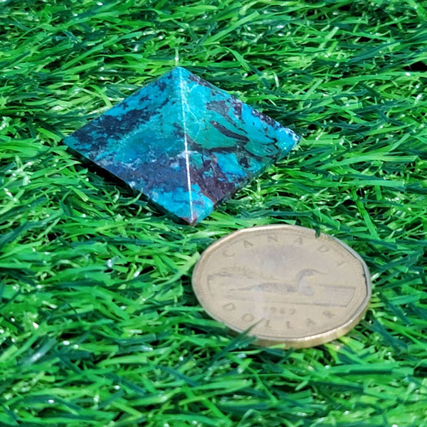 Pyramide - 25-30mm - Chrysocolle