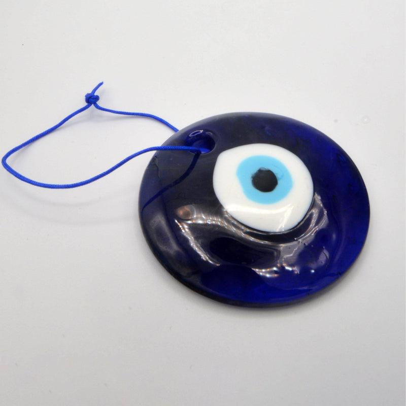 Talisman - Glass Evil Eye Protection 2.5"-Home/Altar-Kheops-The Bat Witch Cavern