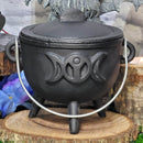 Cauldron - Cast Iron 4.5" With Moon Goddess