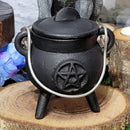 Cauldron - Cast Iron 3" with Pentacle