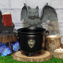 Cauldron - Metal 4.5" with Dragon