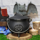 Chaudron - Fonte 6" avec Pentacle