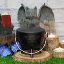 Cauldron - Cast Iron Triple Moon Goddess - 4.5" x 5" Tall