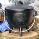 Cauldron - Cast Iron Tree of Life - 4.5" x 5" Tall