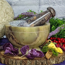 Mortar & Pestle - Natural Tone Soapstone 4"