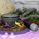 Mortar & Pestle - Black Soapstone Zen - 4"