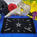 Tapis Pendule - Pentagramme (Blanc)