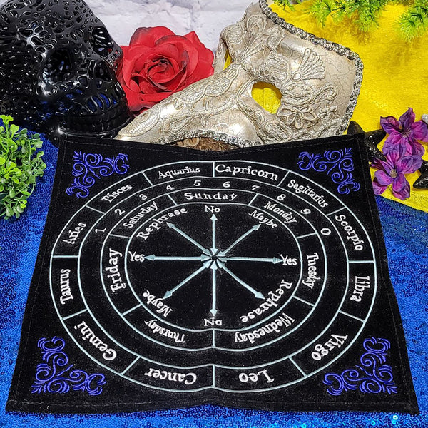 Pendulum Mat - Astrology - 12" x 12"