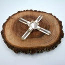 Clear Quartz 4 Elements Healing Energizer - 4.5" x 4.5"-Crystals/Stones-Kheops-The Bat Witch Cavern