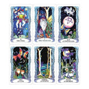 Tarot d'une terrasse de jardin lunaire