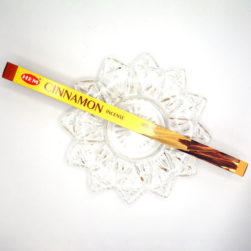 HEM Cinnamon Incense Sticks (8 Gram)-Scents/Oils/Herbs-Kheops-The Bat Witch Cavern