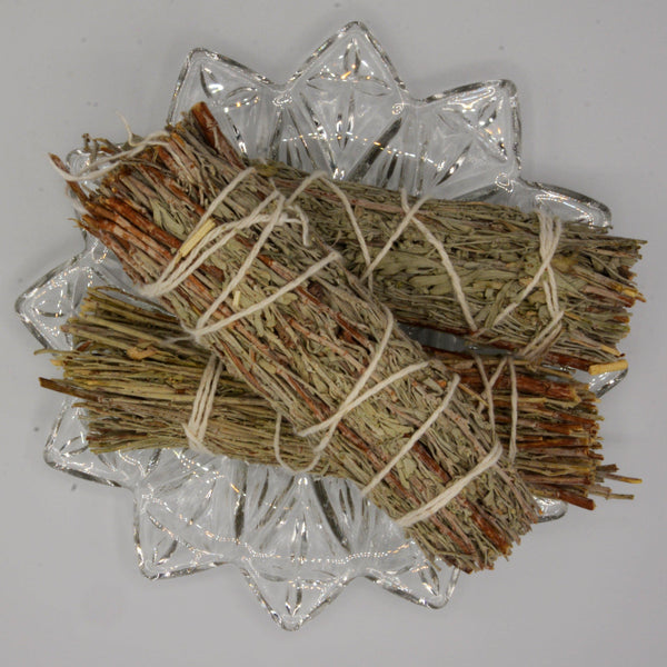 Smoke Cleansing - Mountain Sage and Mixed Resins 4" (3 Pack)-Scents/Oils/Herbs-Kheops-The Bat Witch Cavern