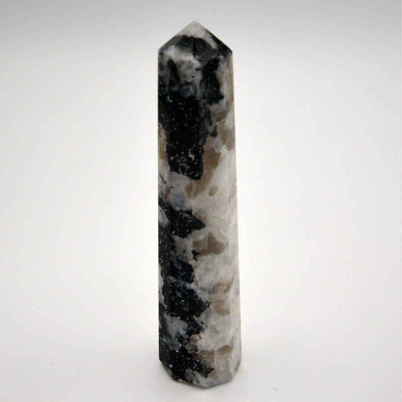 Rainbow Moonstone Polished Obelisk (3" to 4" Height)-Crystals/Stones-Kheops-The Bat Witch Cavern