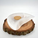 Selenite Bowl - Crescent Moon 4"