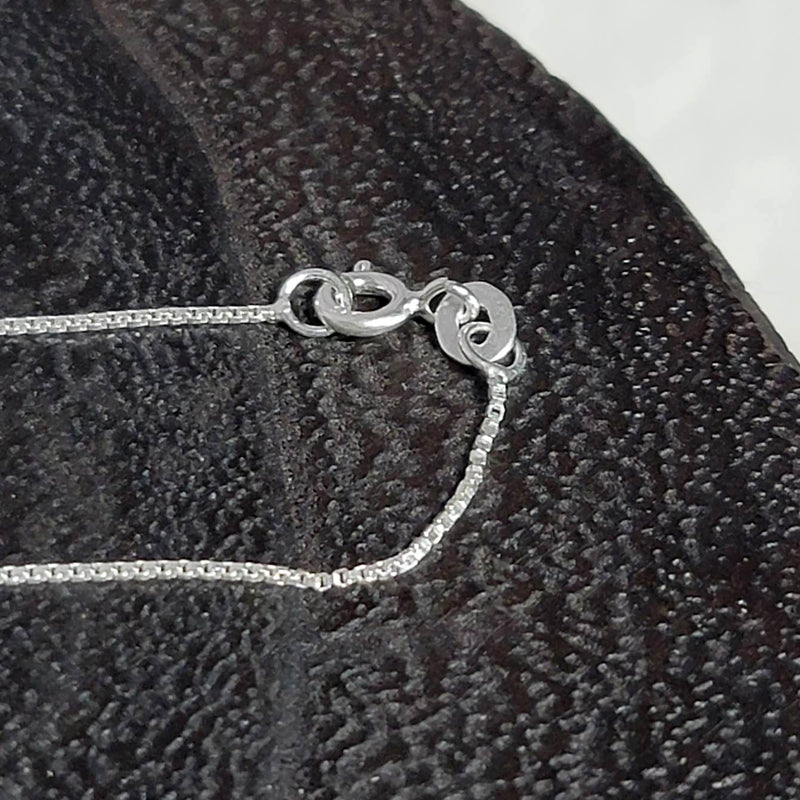 Sterling Silver Box Link Chain - 20"