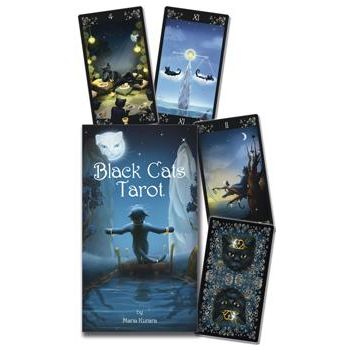 Black Cats Tarot Deck-Tarot/Oracle-Dempsey-The Bat Witch Cavern