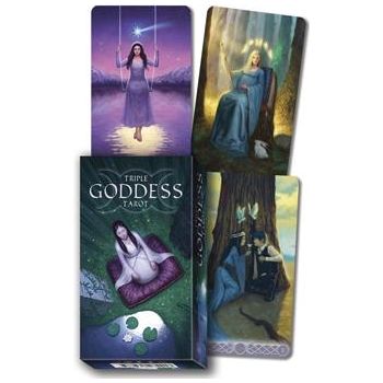 Tarot of the Triple Goddess Deck-Tarot/Oracle-Dempsey-The Bat Witch Cavern