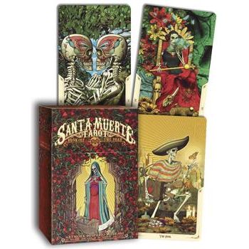 Santa Muerte Tarot Deck - Book of the Dead-Tarot/Oracle-Dempsey-The Bat Witch Cavern