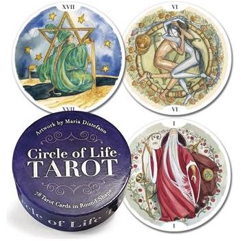 Circle of Life Tarot Cards Deck-Tarot/Oracle-Dempsey-The Bat Witch Cavern