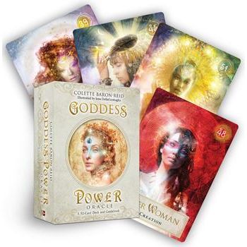 Goddess Power Oracle Deck - A 52-Card Deck and Guidebook-Tarot/Oracle-Dempsey-The Bat Witch Cavern