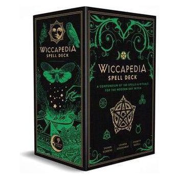 Wiccapedia Spell Deck - A Compendium of 100 Spells & Rituals for the Modern-Day Witch-Tarot/Oracle-Dempsey-The Bat Witch Cavern