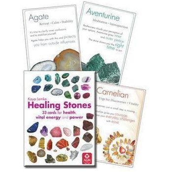 Healing Stones Oracle Deck - 33 Cards for Health, Vital Energy and Power-Tarot/Oracle-Dempsey-The Bat Witch Cavern