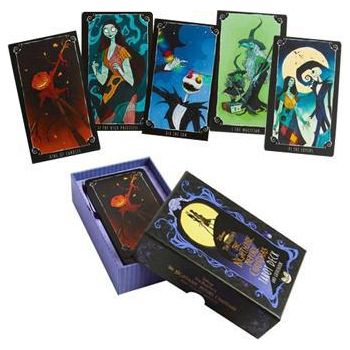 Nightmare Before Christmas Tarot Set-Tarot/Oracle-Dempsey-The Bat Witch Cavern