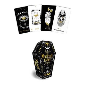 Macabre Tarot Cards-Tarot/Oracle-Dempsey-The Bat Witch Cavern