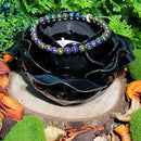 Bracelet - 6mm Beads - Rainbow Hematite