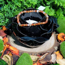 Bracelet - 4mm Beads - Brown and Red Agate