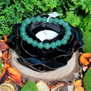 Bracelet - Pierres boules 8mm - Aventurine verte