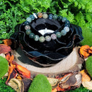 Bracelet - Pierres boules 8mm - Jaspe fantaisie