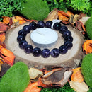 Bracelet - 12mm Beads - Amethyst
