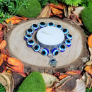 Bracelet - Evil Eye Cobalt w/Fatima Hand Charm