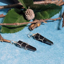 Hematite Wire Wrapped Pendant - 1.5" to 1.75"