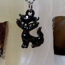 Necklace - Black Cat