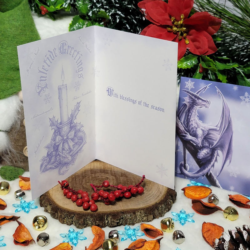 Carte - Arrivée Magique Noël par Anne Stokes