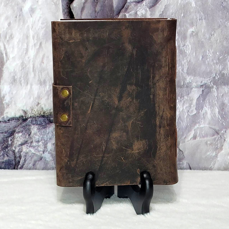 Leather Journal -  Tree w/Latch - 5" x 7"