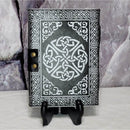 Journal en cuir - Pentagramme avec loquet - 5" x 7"