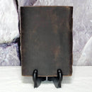 Journal en cuir - Pentagramme avec loquet - 5" x 7"