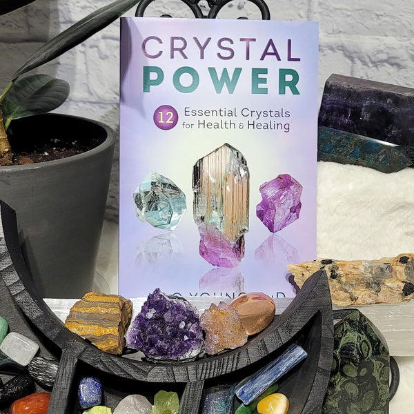 Livre - Crystal Power - 12 cristaux essentiels pour la santé et la guérison