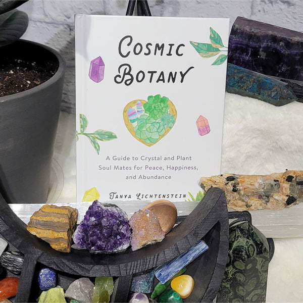 Livre - Cosmic Botany - Un guide des âmes sœurs cristallines et végétales pour la paix, le bonheur et l'abondance