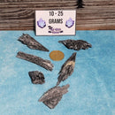 Lame rugueuse - Kyanite noire