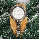 Miroir à main chauve-souris et lune