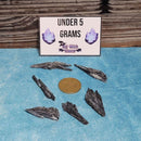 Lame rugueuse - Kyanite noire