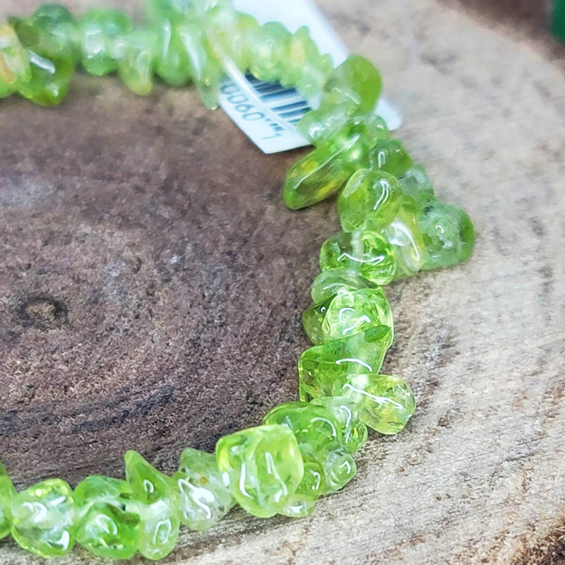 Bracelet - Stone Chip - Peridot